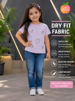 Dry Fit Fabric Purple Heart T-Shirt